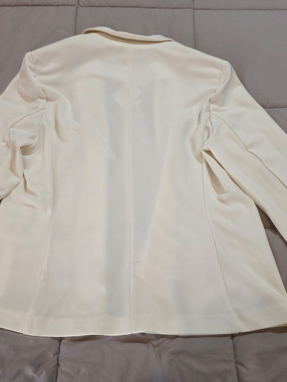 Anne Klein Off White Open-Front Blazer Jacket Size L NWT - Picture 11 of 15